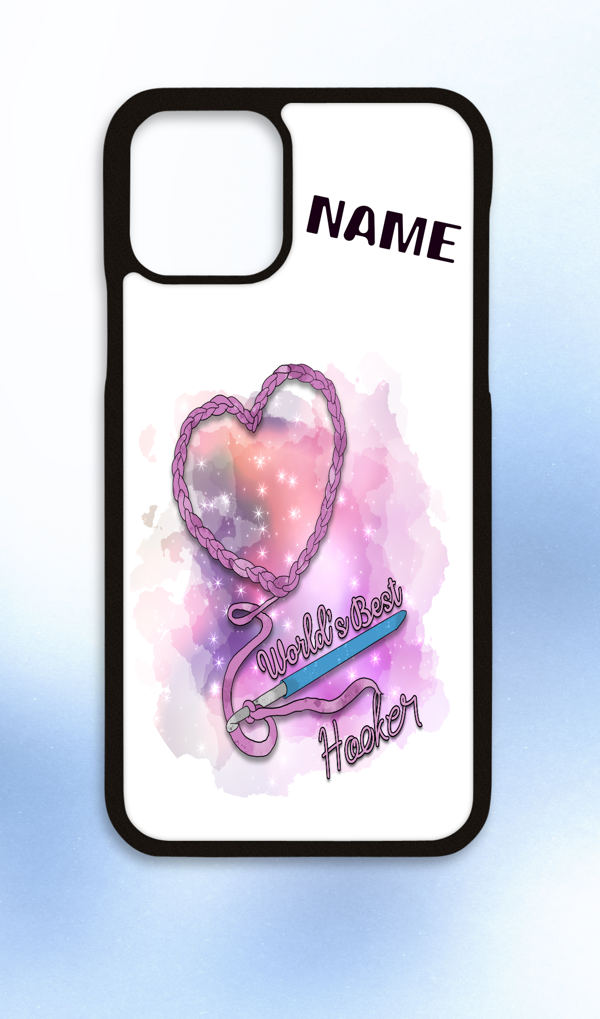 Personalised iPhone case worlds best hooker