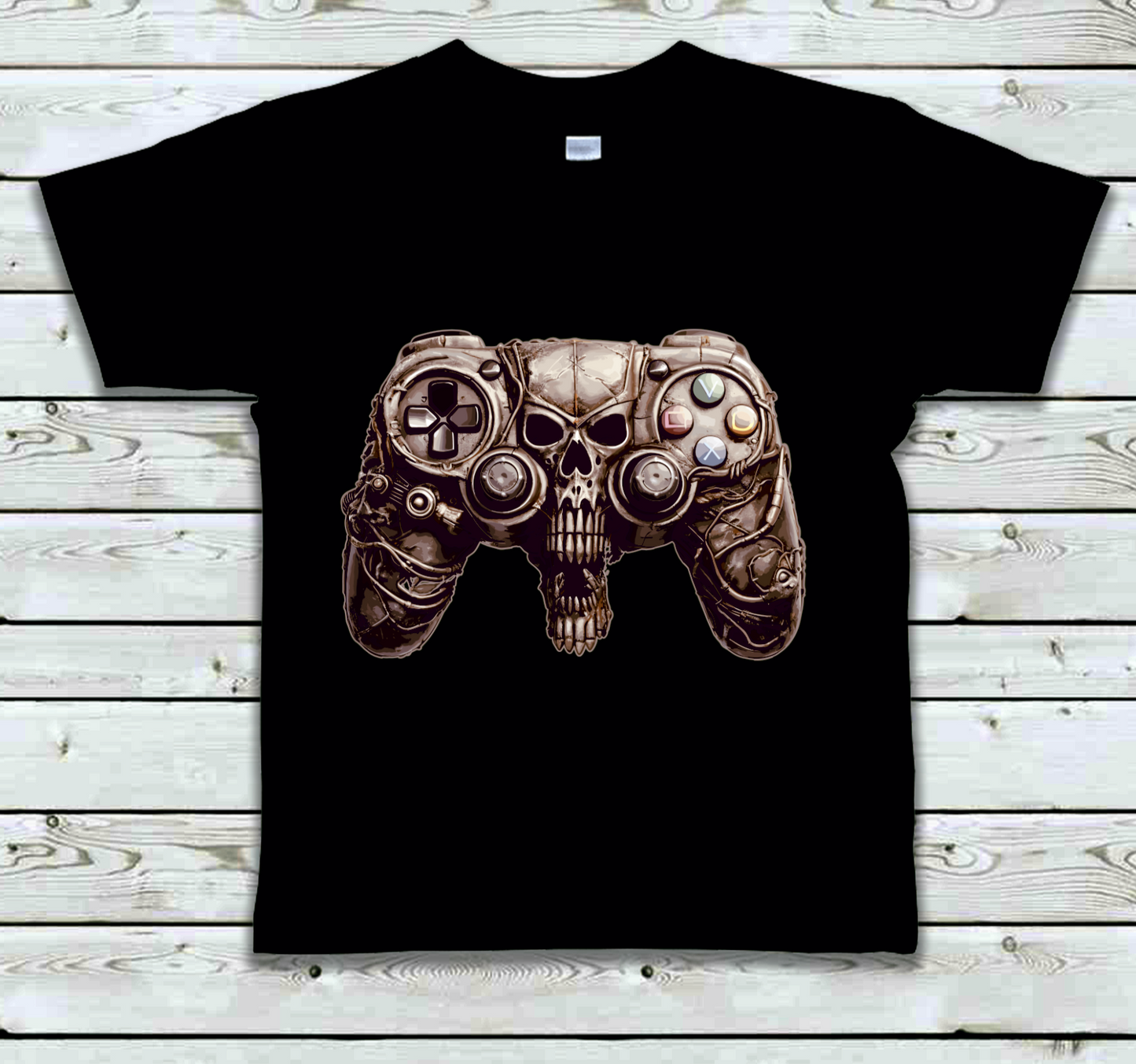 Mens T-shirt Classic Gamer Remote