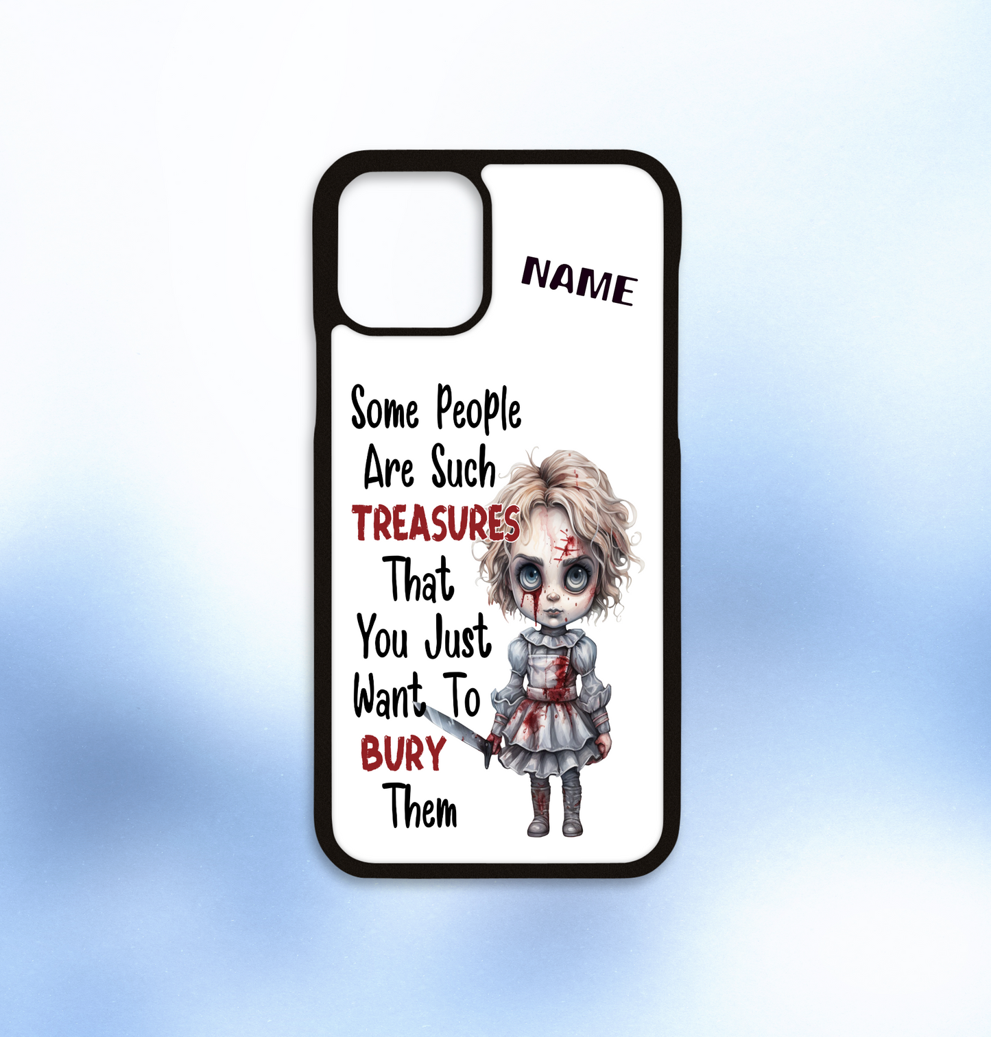 Personalised iPhone case Some people