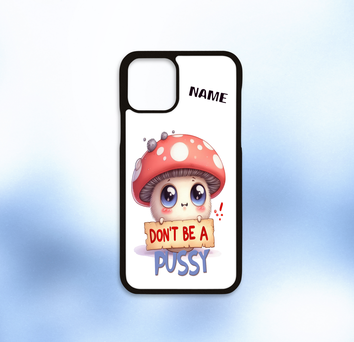 Personalised iPhone case Mushroom