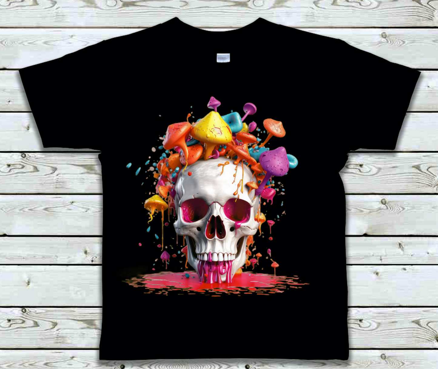 Mens T-shirt Skull