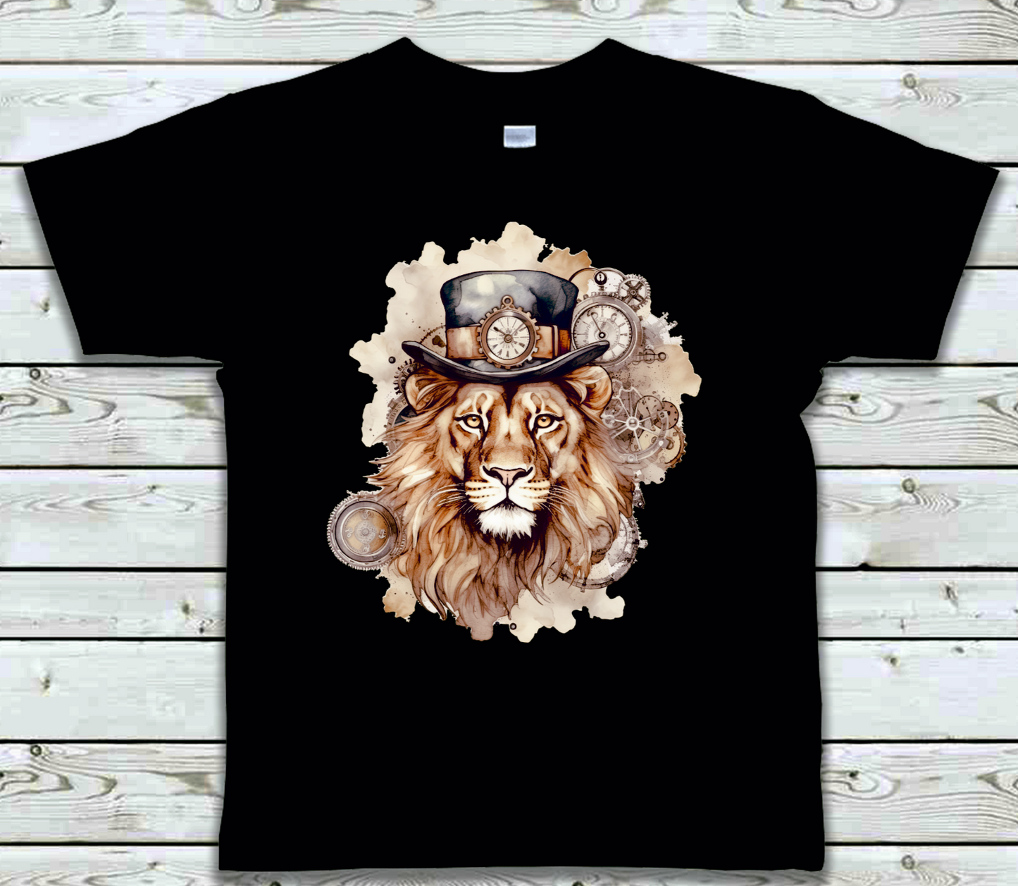 Mens T-shirt Lion