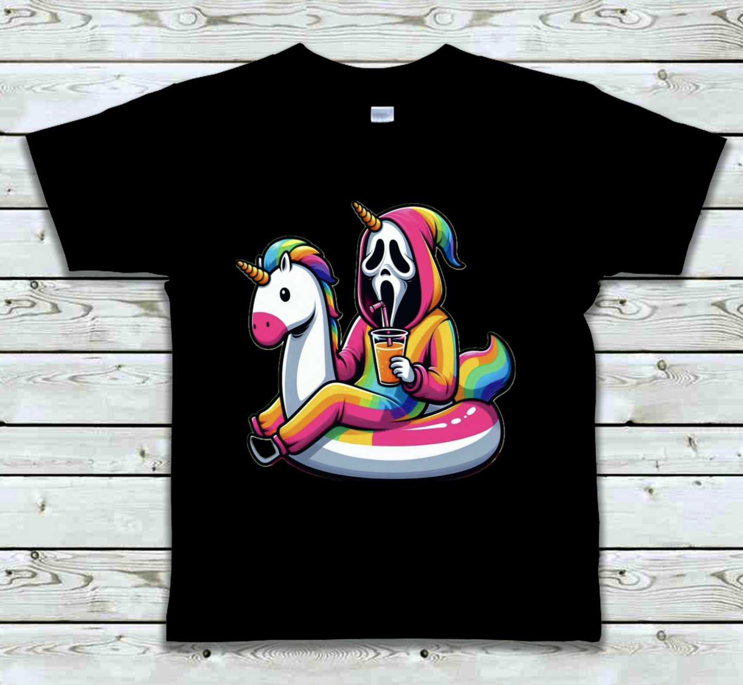 Mens T-shirt Horror Man