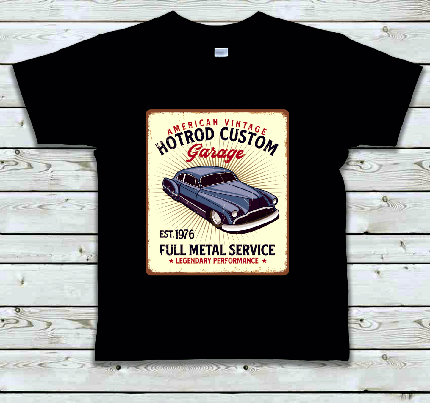 Mens T-shirt Hot Rod