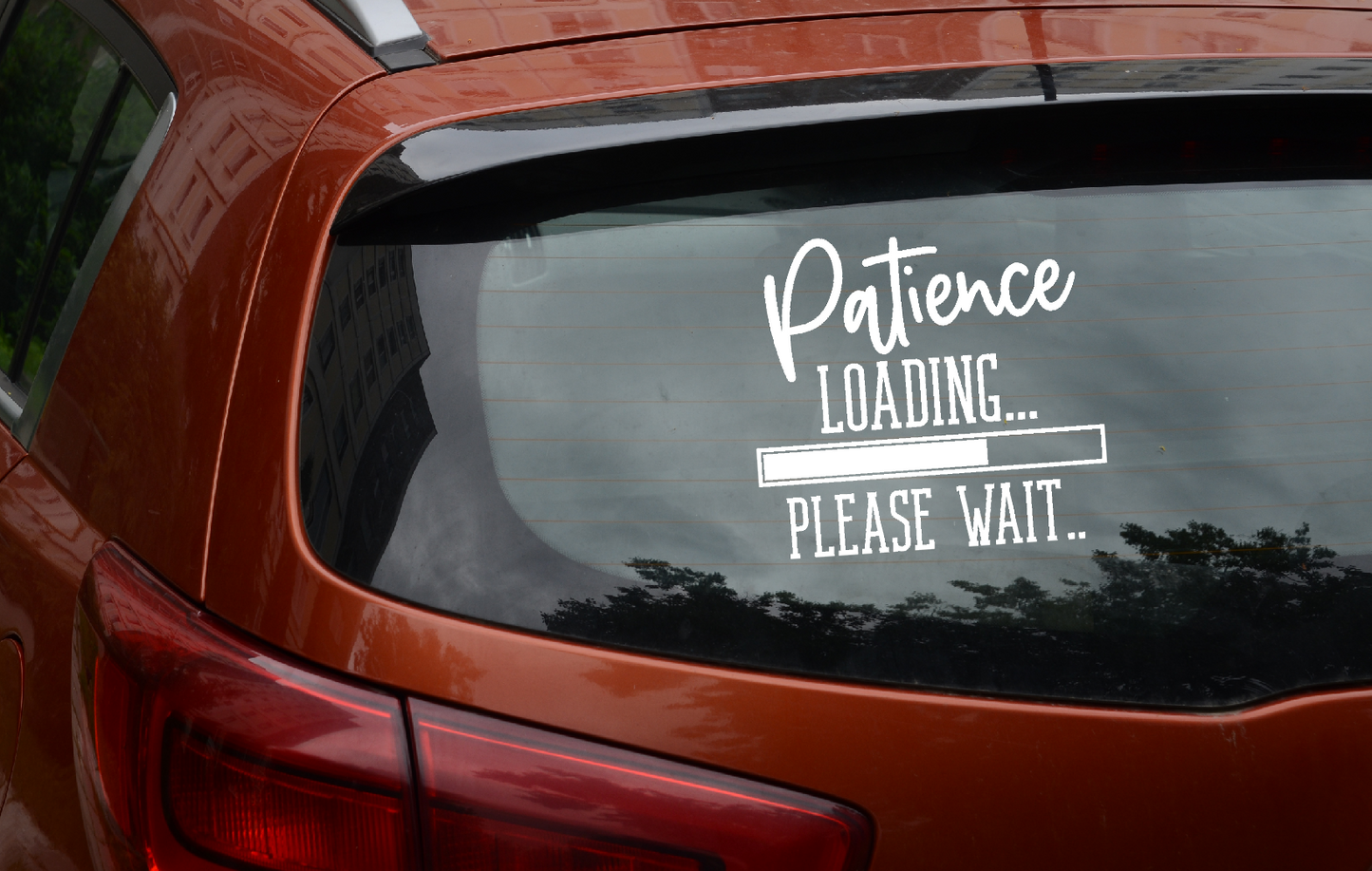 Car Decal Patience Loading 02