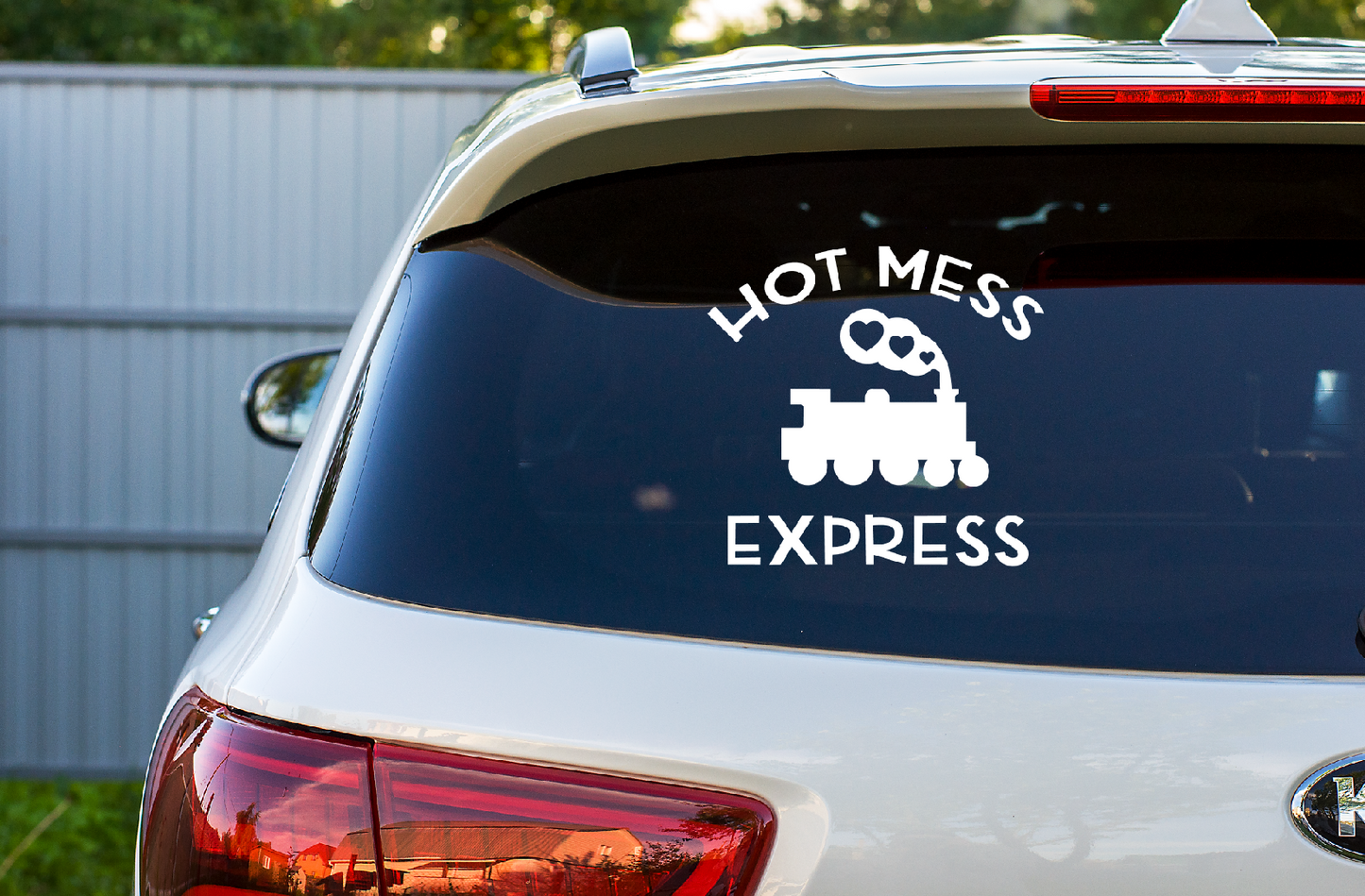 Car Decal Hot Mess Express 17