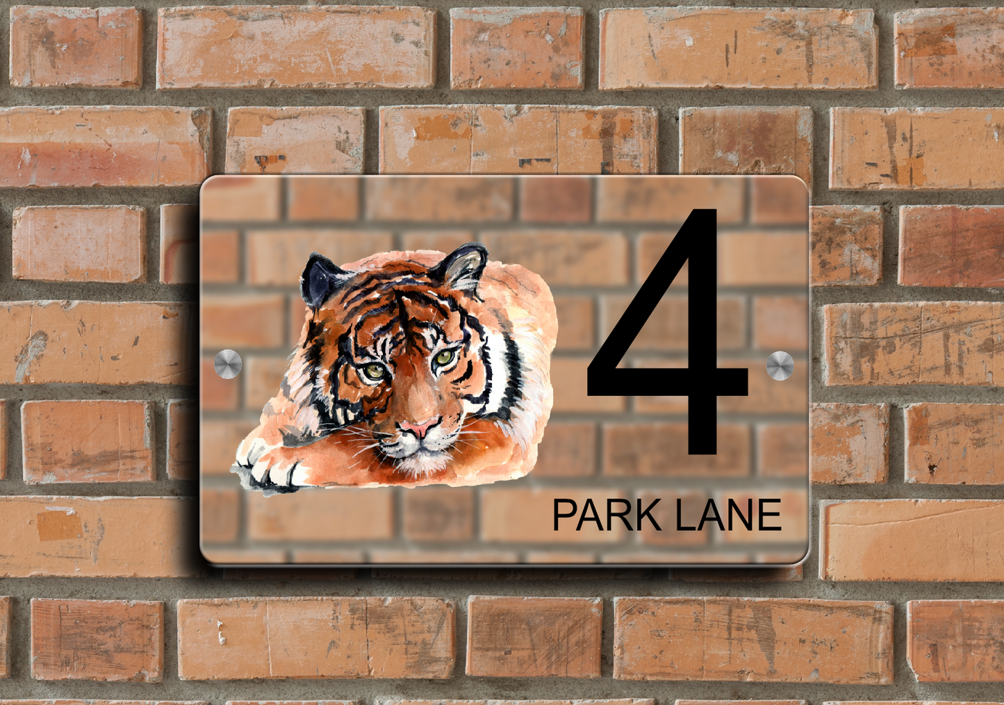 Door Sign Tiger 41