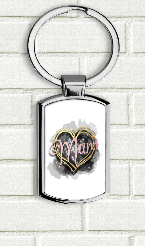 Personalised Mum Keyring 030