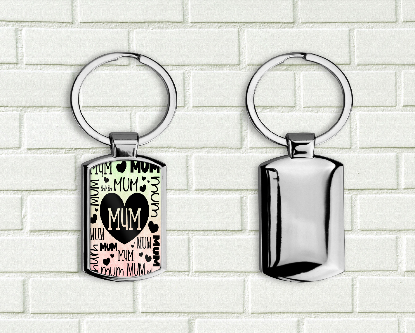 Personalised Mum Keyring 031