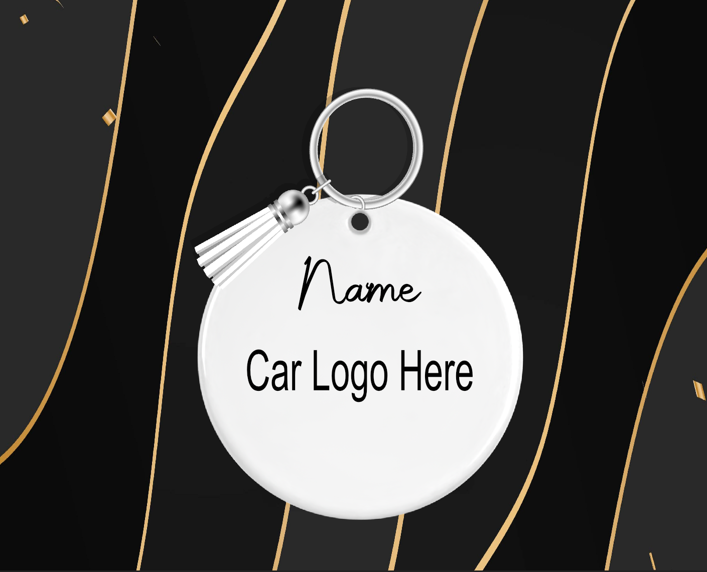 Personalised Car Keyring 38