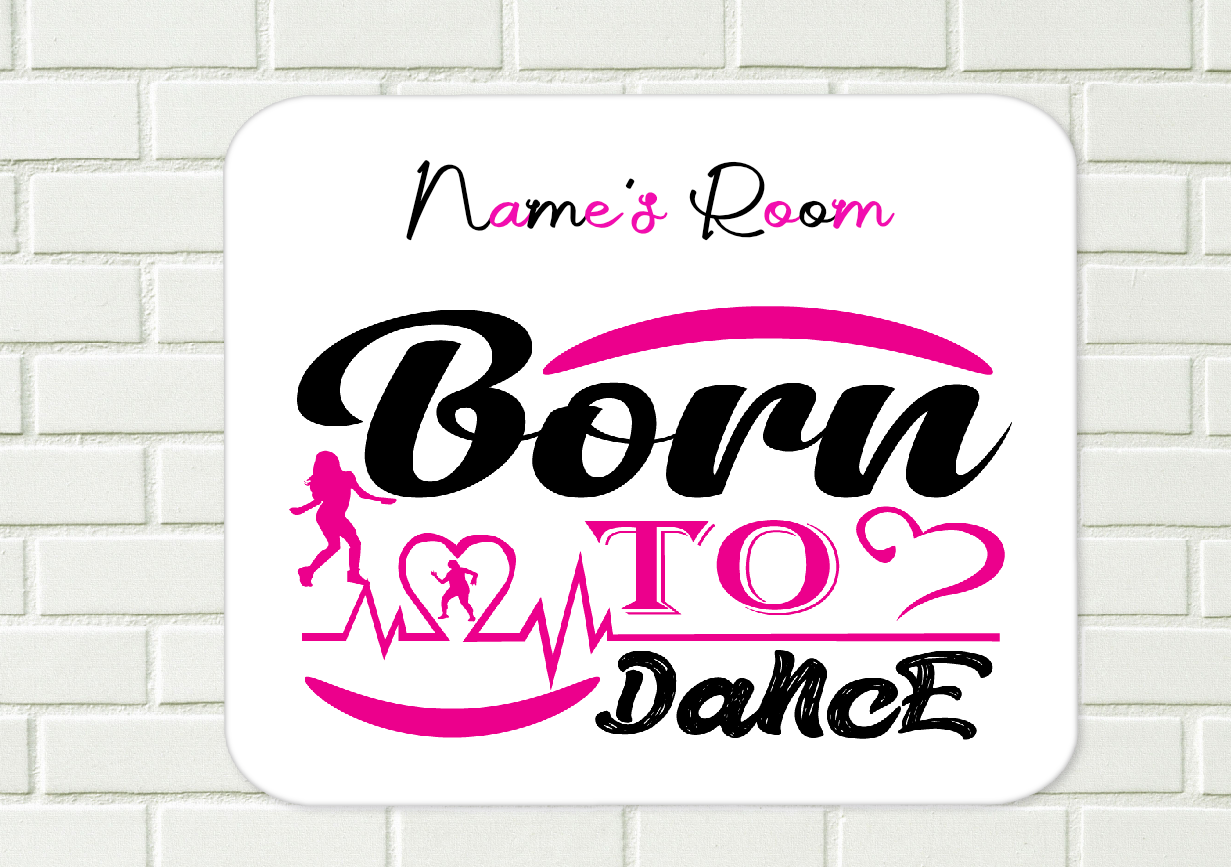 Personalised Dance Aluminium Sign 22