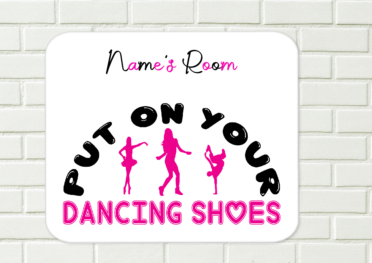 Personalised Dance Aluminium Sign 25