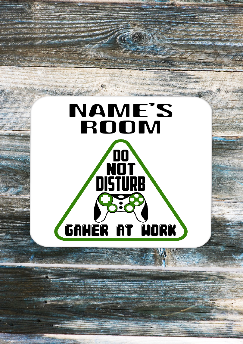 Personalised Gaming Aluminium Sign 40