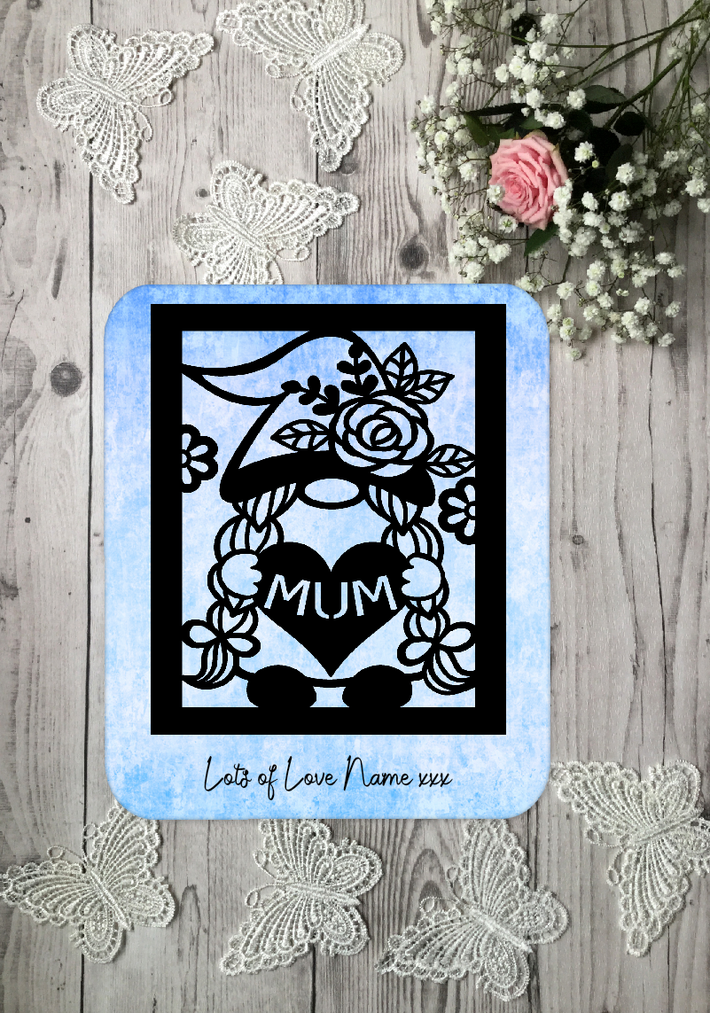 Personalised Mum Aluminium Sign 61