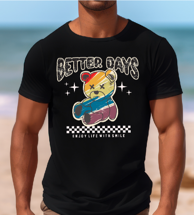 Mens T-shirt Better Days