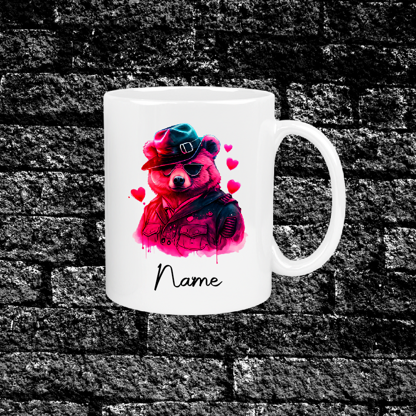 Personalised Gift Cup Bear 01
