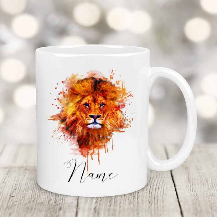 Personalised Gift Cup Lion 02
