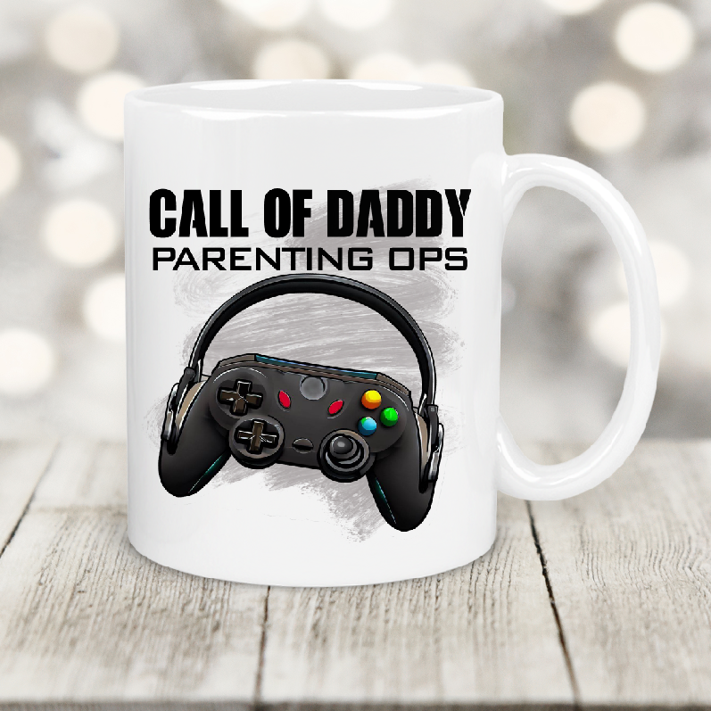 Personalised Gift Cup Call Of Daddy 104