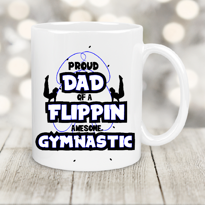 Personalised Gift Cup Gymnast Dad 106