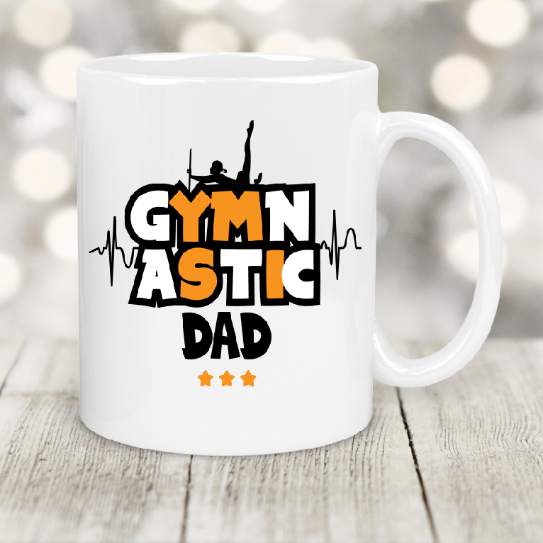 Personalised Gift Cup Gymnast Dad 107