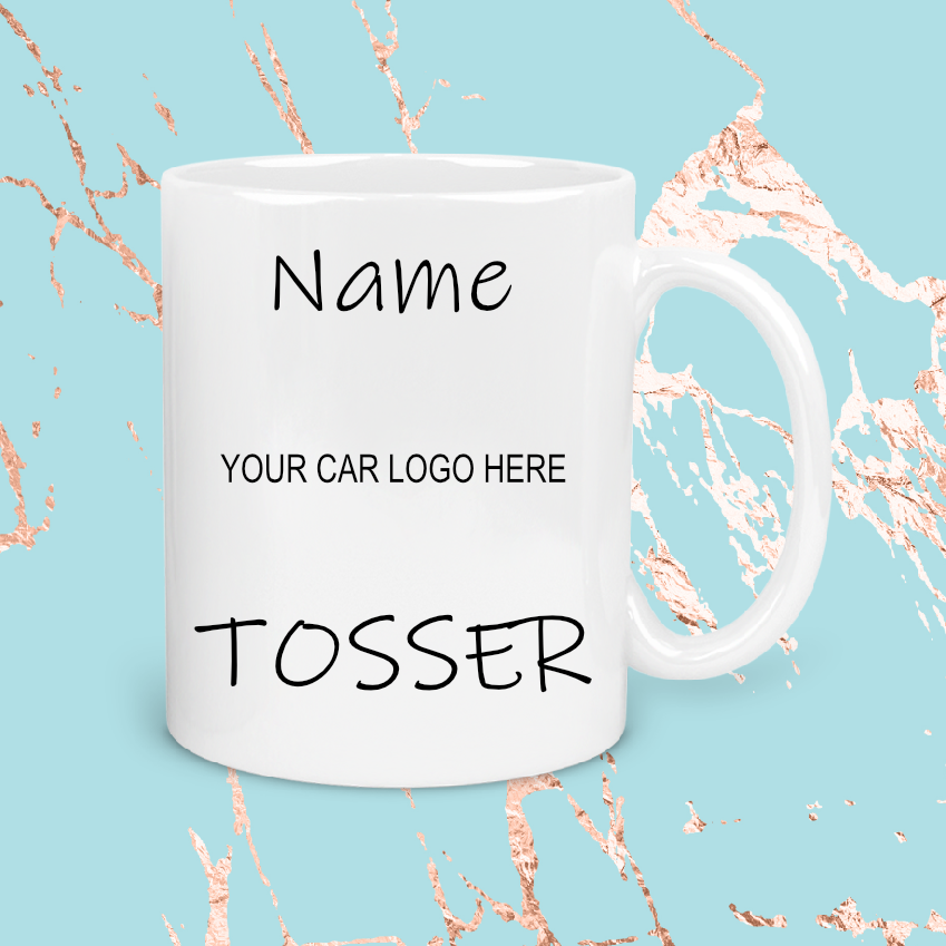 Personalised Gift Cup Any Car Logo 139