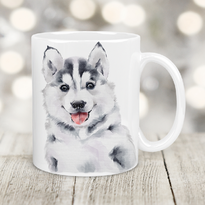 Personalised Gift Cup Husky 14