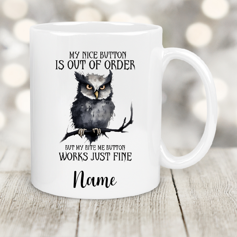 Personalised Gift Cup My Nice Button 148