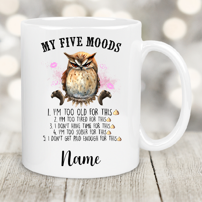 Personalised Gift Cup My Five Moods 150