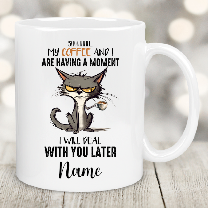 Personalised Gift Cup My Coffee And I 157