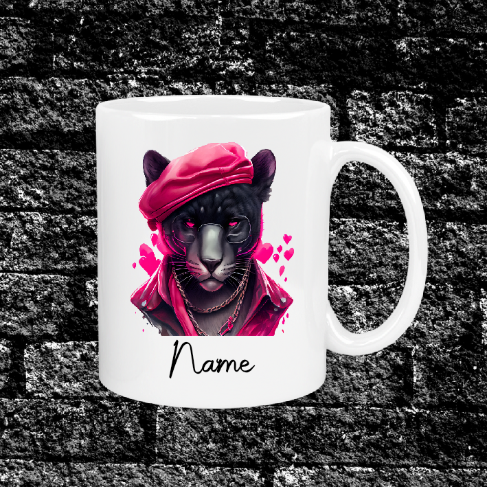 Personalised Gift Cup Black Panther 19