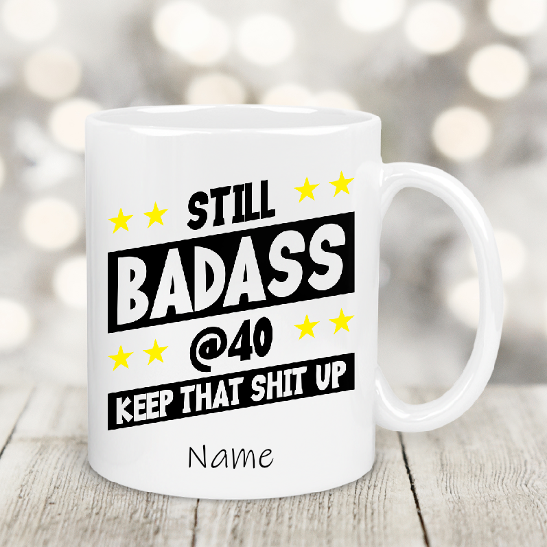 Personalised Gift Cup 40th birthday 38