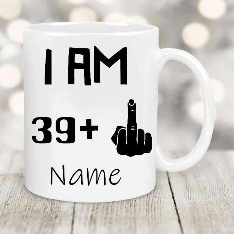 Personalised Gift Cup 40th birthday 39