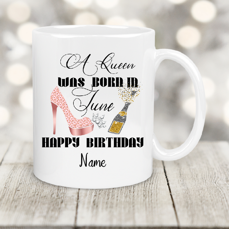 Personalised Gift Cup June Birthday Girl 47