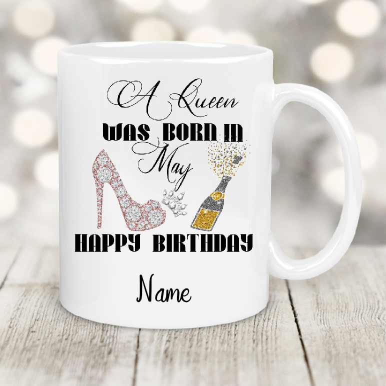 Personalised Gift Cup May Birthday Girl 48