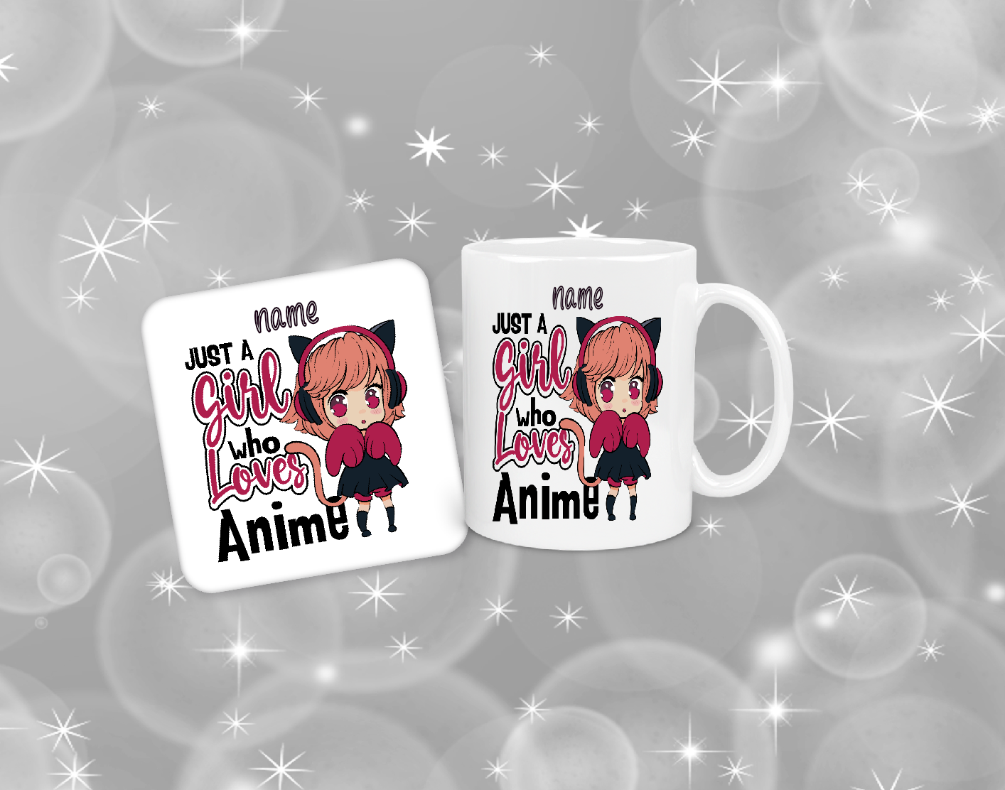 Personalised Gift Set Anime 50