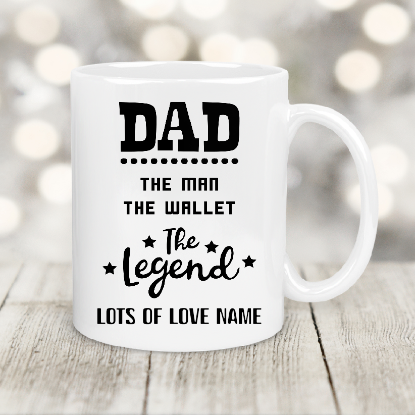 Personalised Gift Cup Dad 90