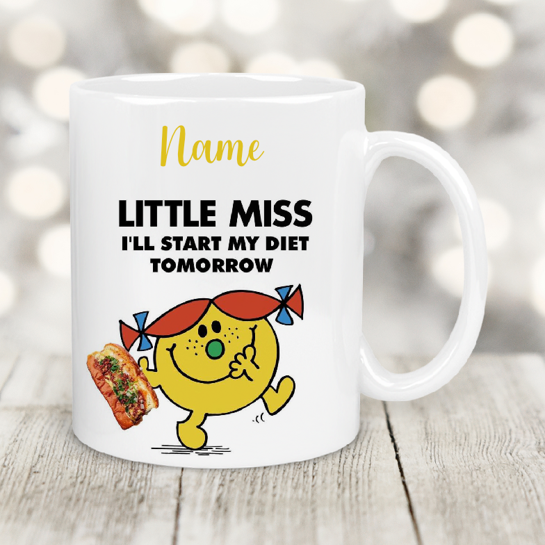 Personalised Gift Cup Little Miss 97