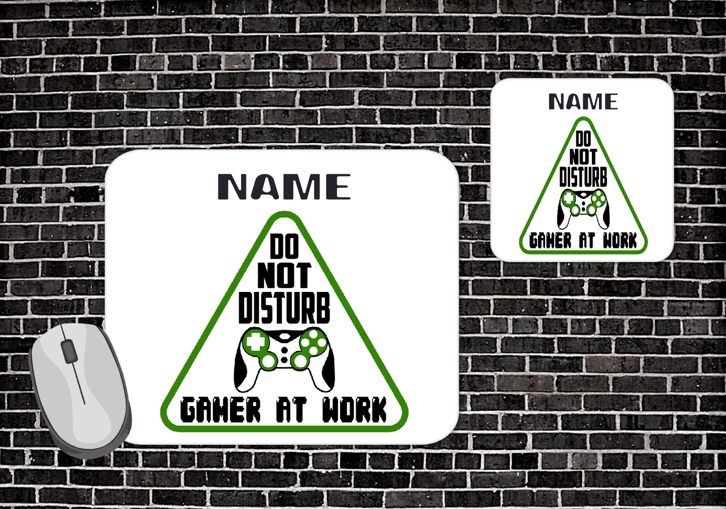 Personalised Mouse Mat And Coaster 32