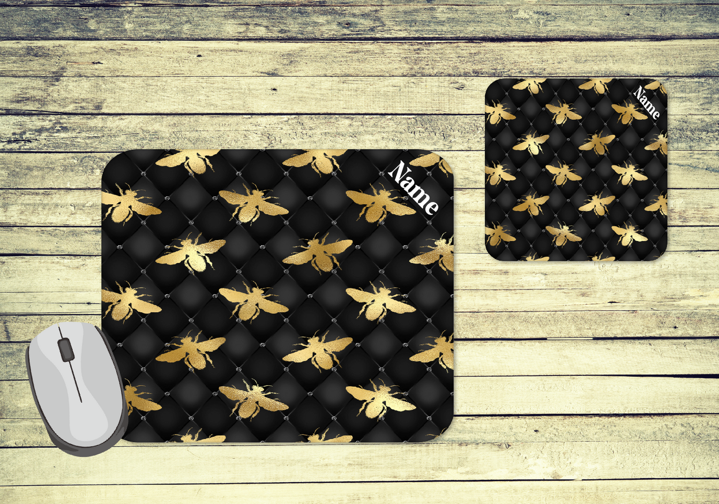 Personalised Mouse Mat And Coaster 47