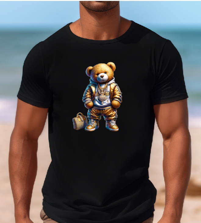 Mens T-shirt Cool Bear