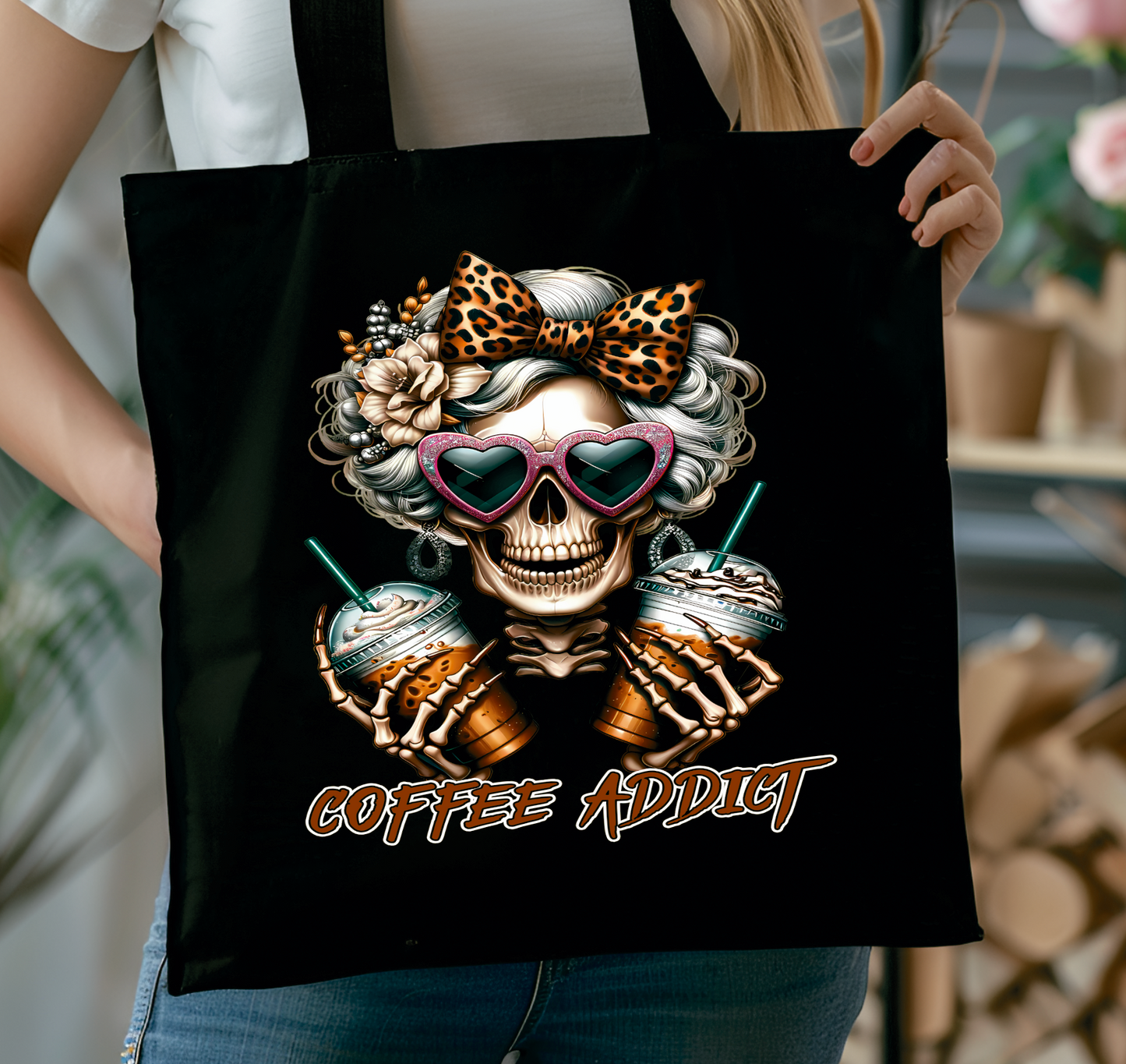 Tote Bag COFFEE ADDICT