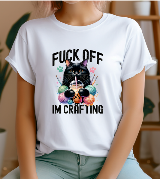 Woman's T-shirt I'm crafting