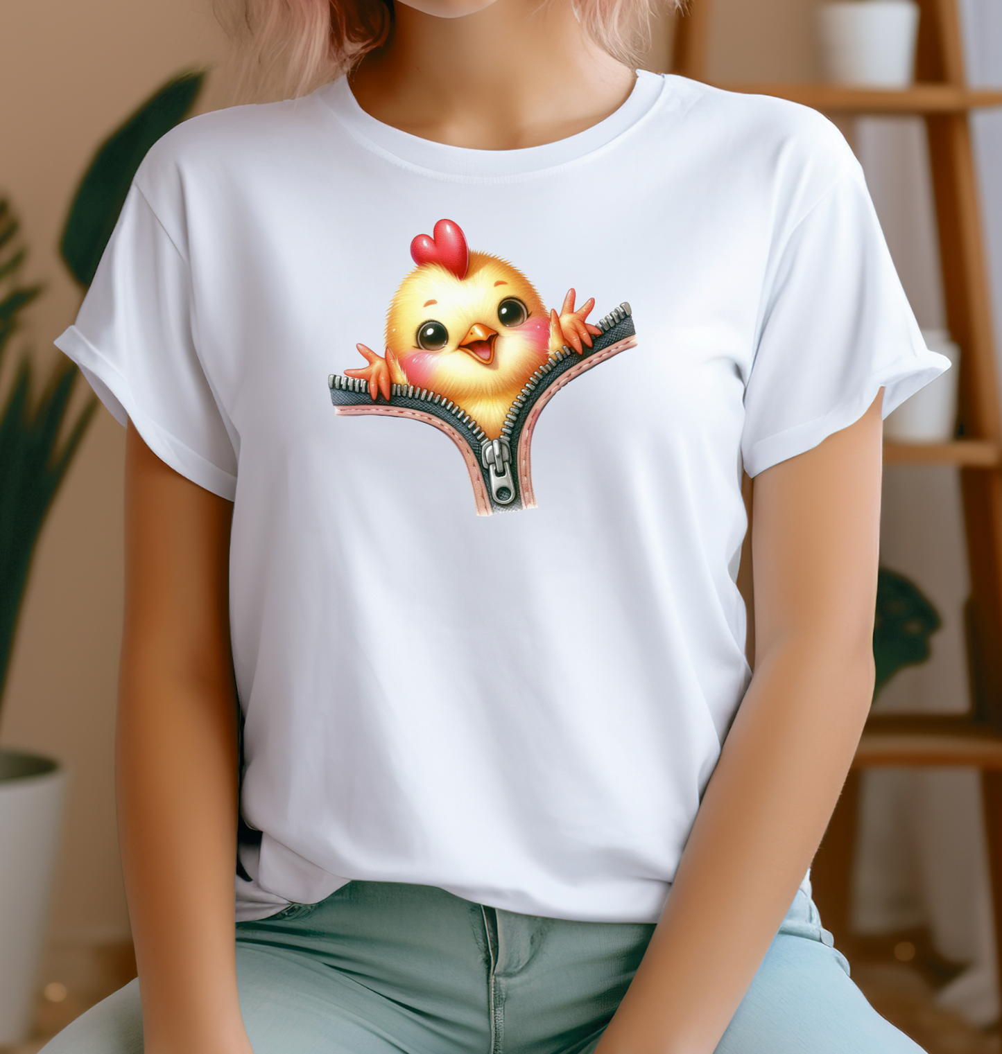 Woman's T-shirt Cute Chick