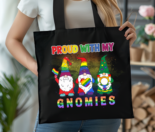 Tote Bag Proud with my gnomies