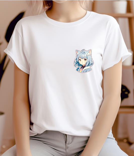 Woman's T-shirt cute anime