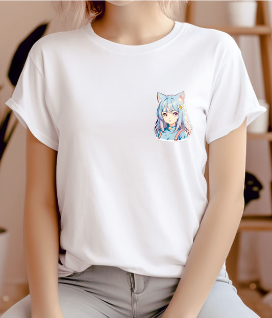 Woman's T-shirt anime daisy