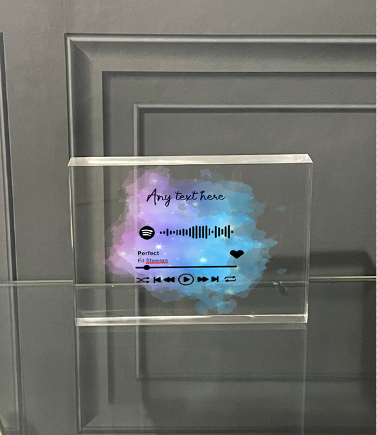 Personalised Photo Block music 21