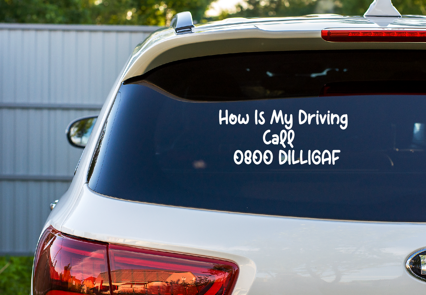 Car Decal How Is My Driving  18