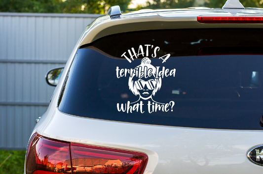 Car Decal That's A Terrible Idea  35