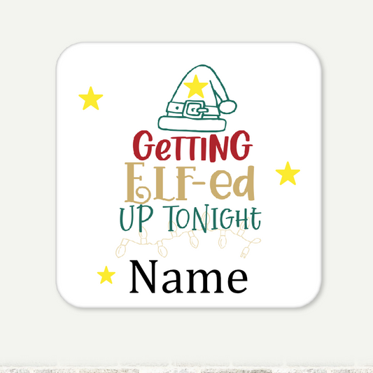 Personalised Drink Coaster Christmas  103